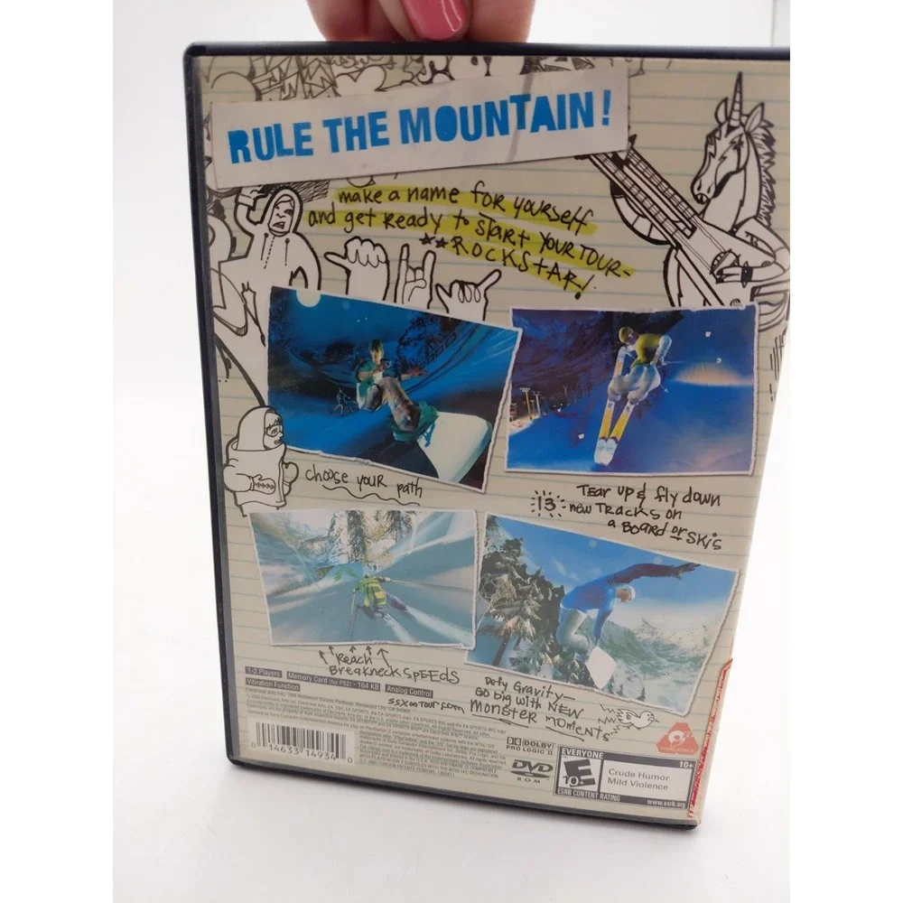 SSX On Tour (PS2 PlayStation 2, 2005) Tested Snowboarding Sports